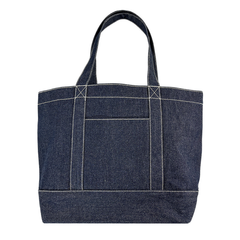 Navy Blue Canvas Tote Bag​
