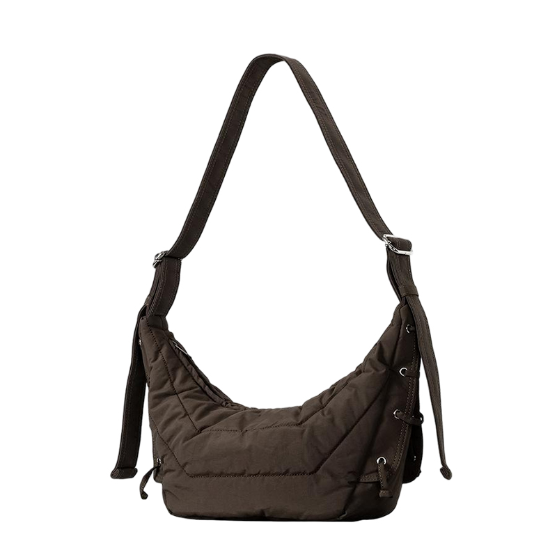 Brown shoulder bag
