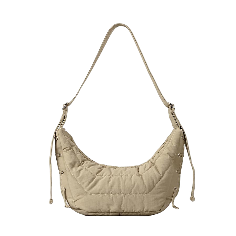 Khaki shoulder bag