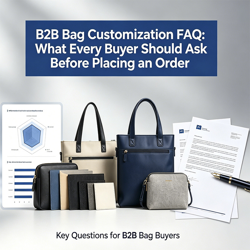 B2B Bag Customization FAQ: What Every Buyer Should Ask Before Placing an Order