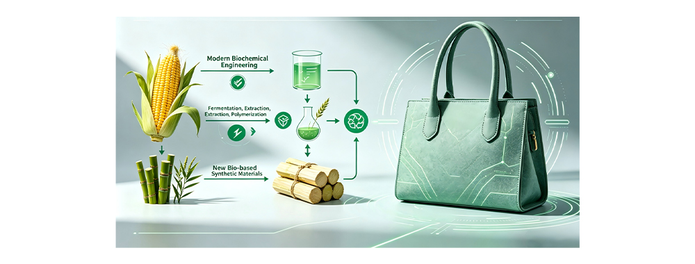 Illustration of biobased synthetic materials