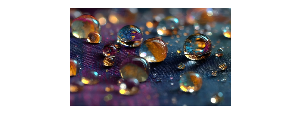  DWR coated waterproof fabric