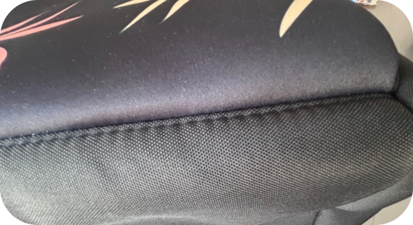 Picture display of chloroprene rubber and polyester Oxford cloth combination