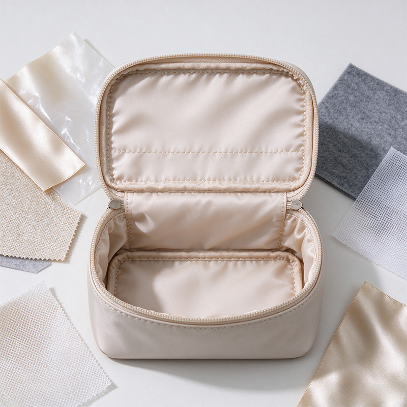 What Type of Fabric Is Commonly Used for Cosmetic Bag Lining?